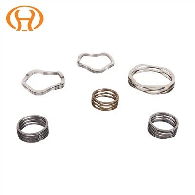 Stohovaná vlnitá talířová pružina s vysokou flexibilitou